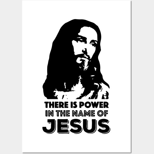Power in Jesus Wall Art by VinceField